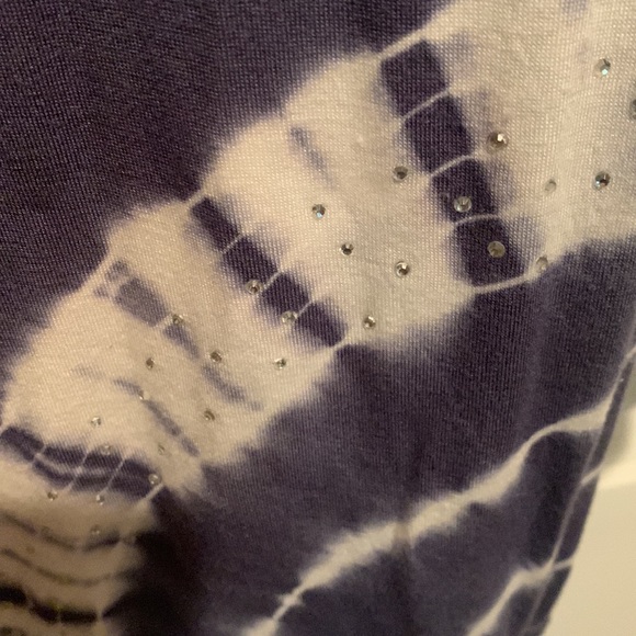 INC XS long sleeve embellished top with sheer sleeves - Picture 5 of 6